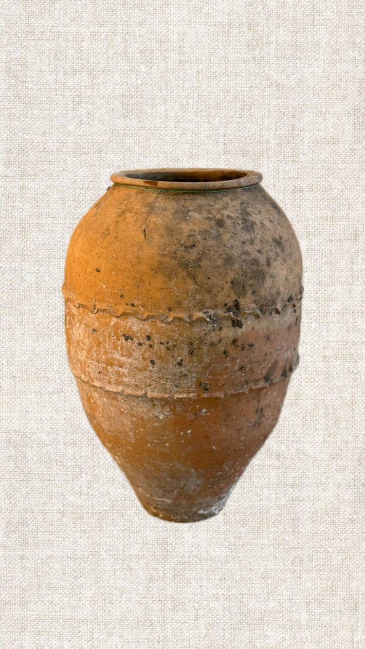 Banded Olive Pot T2-231