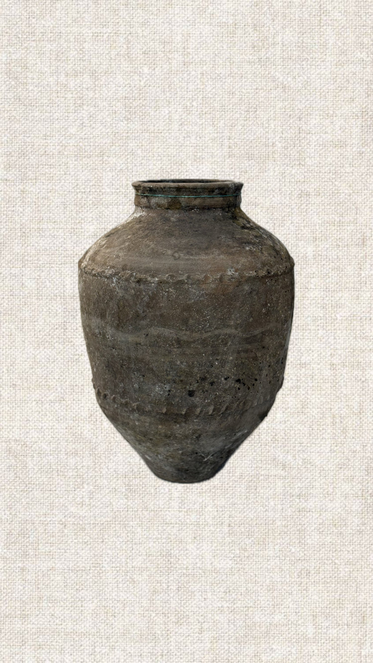 Rustic Ringed Vessel T2-182