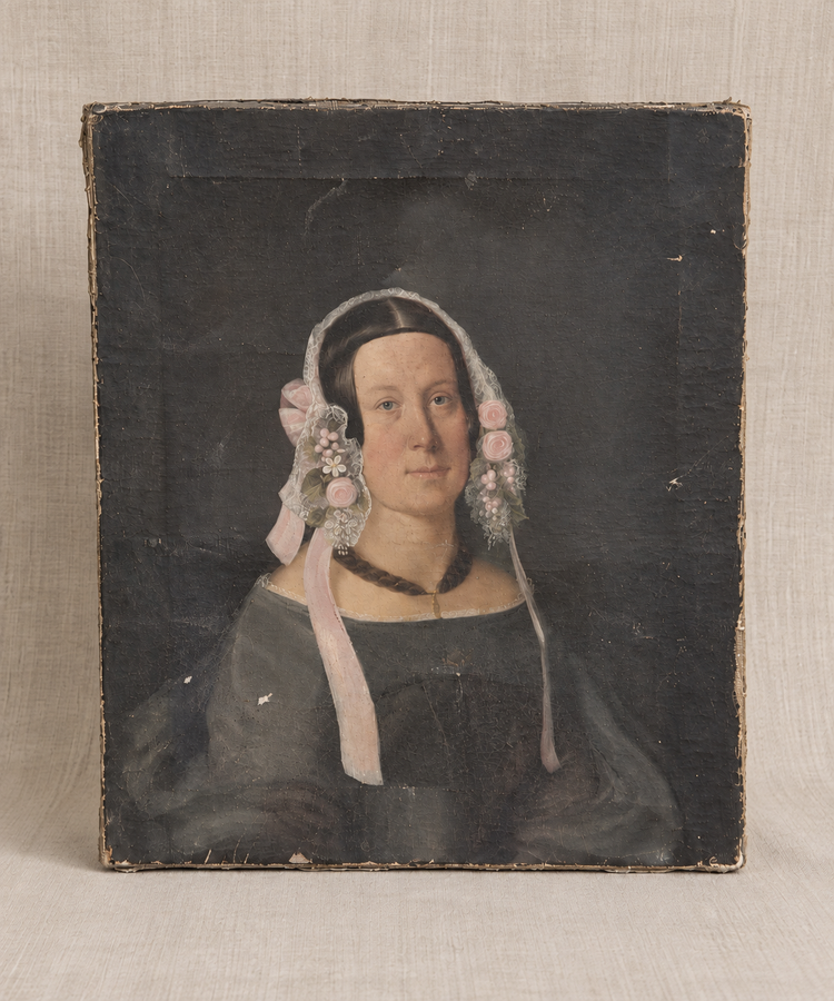 The Rose Bonnet Painting FR3-155