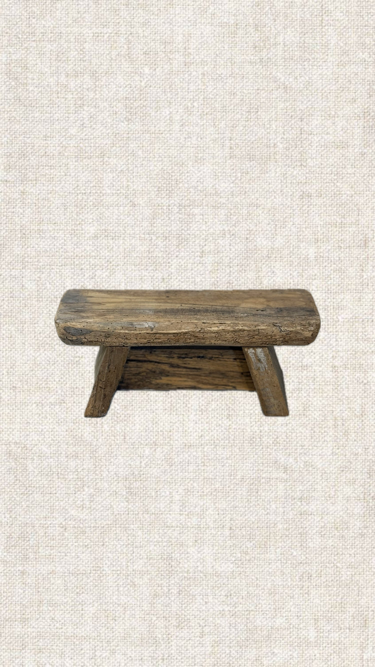 Rustic Wood Stool T2-309