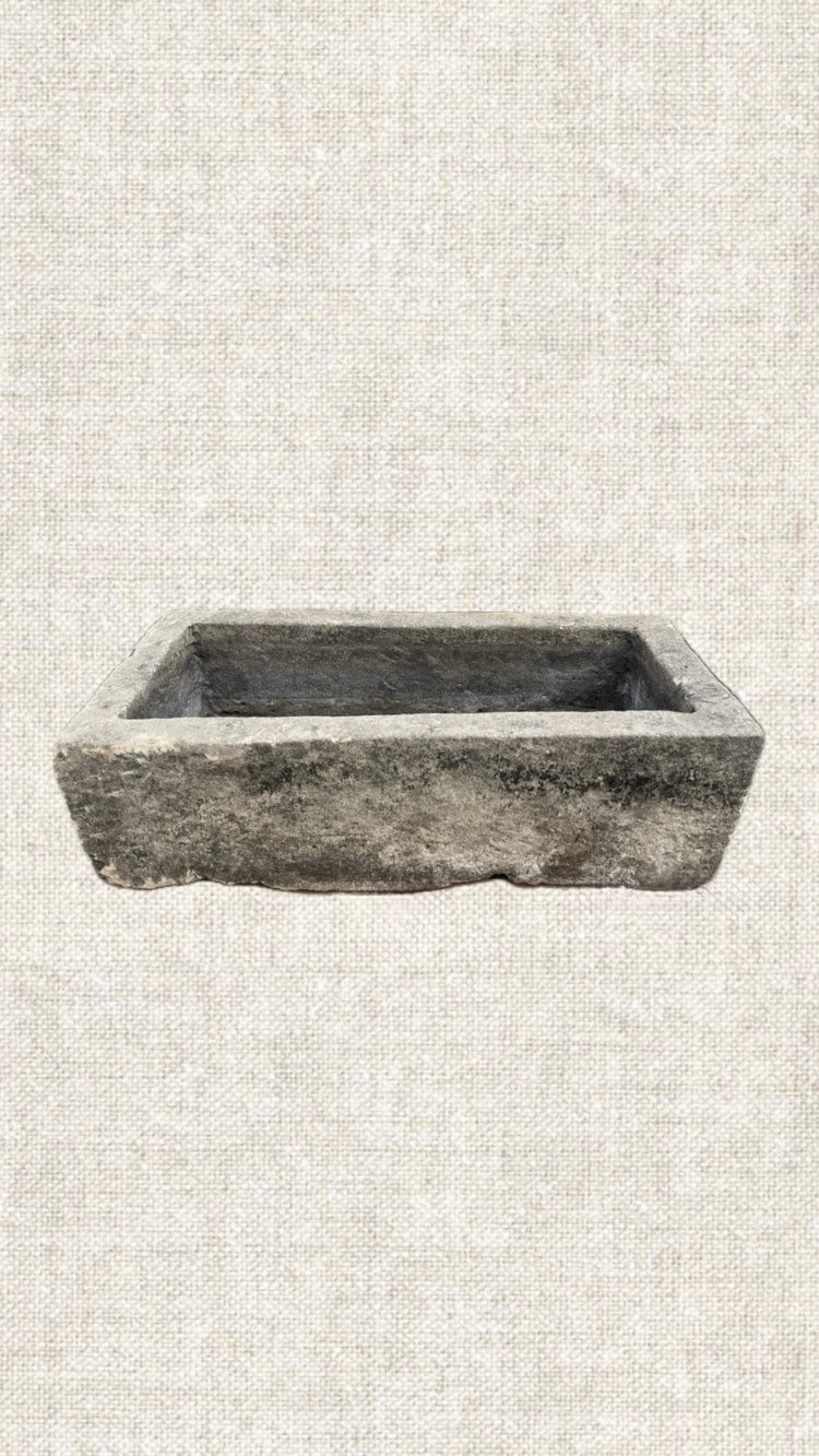 Rectangular Limestone Trough 023