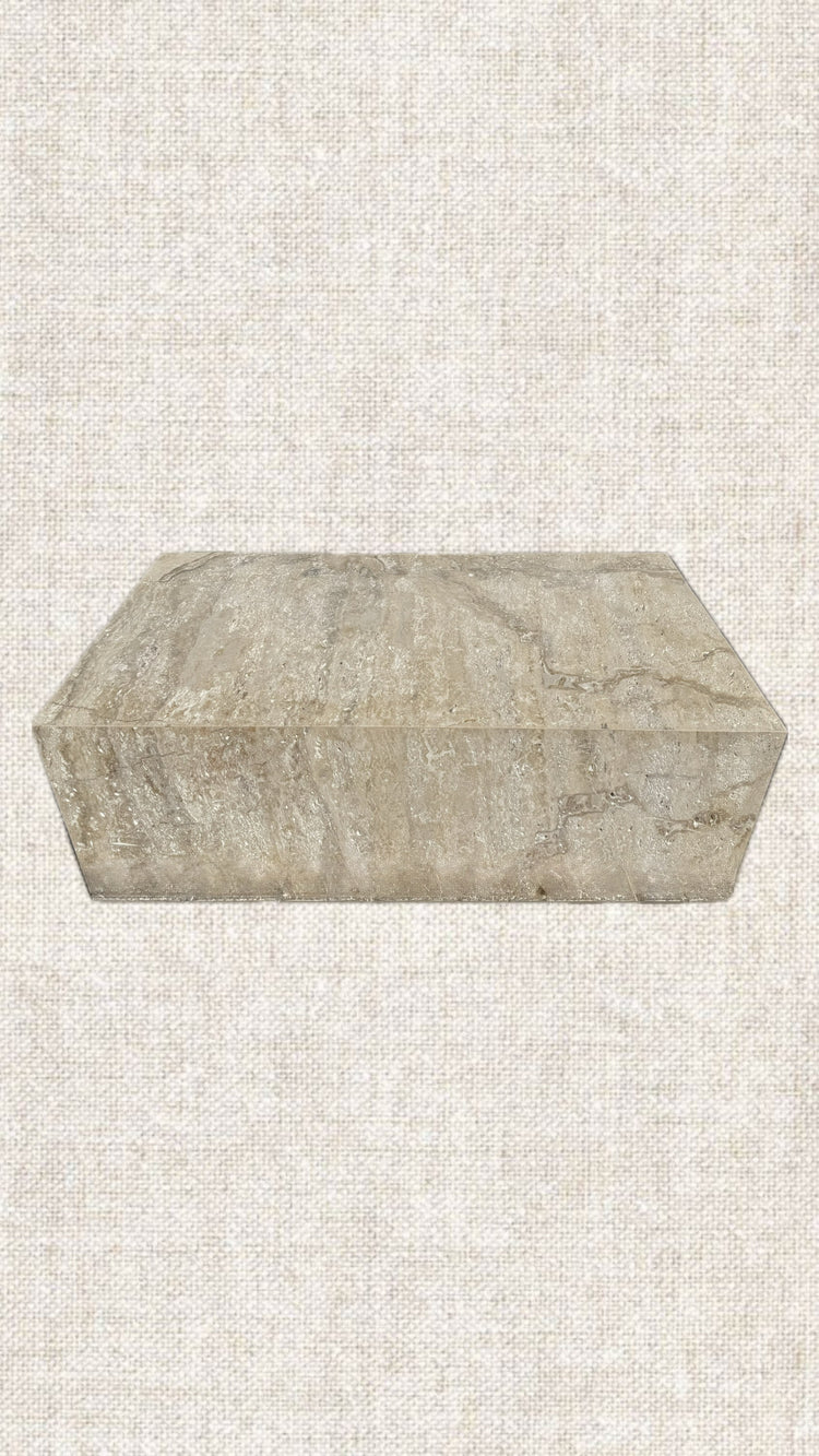 Terra Travertine Coffee Table