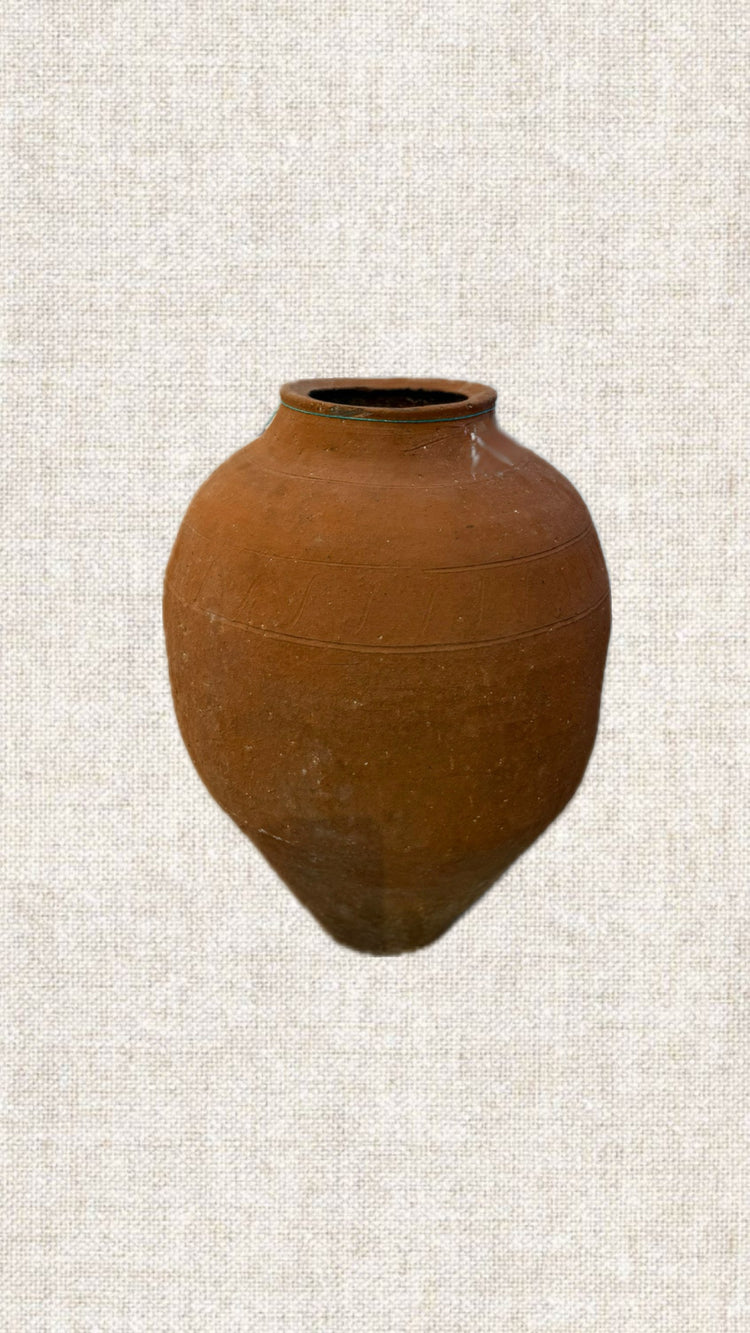 Fire Burnt Aegean Pot T2-260