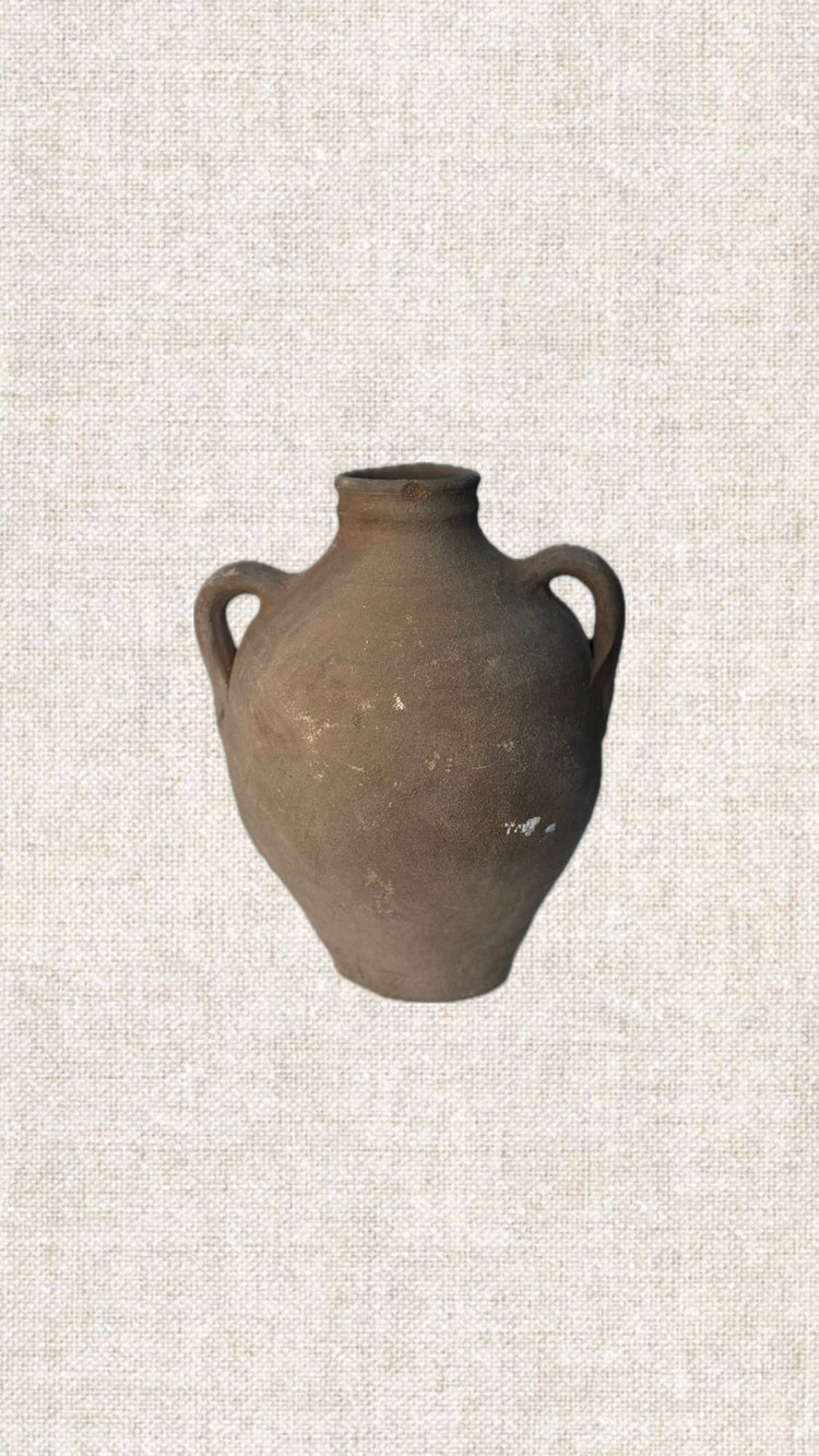 Brown washed Terracotta pot T2-83