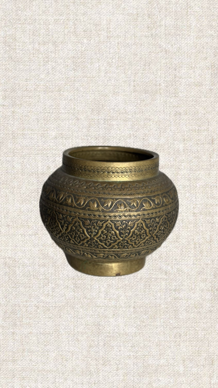Antique Copper Jar
