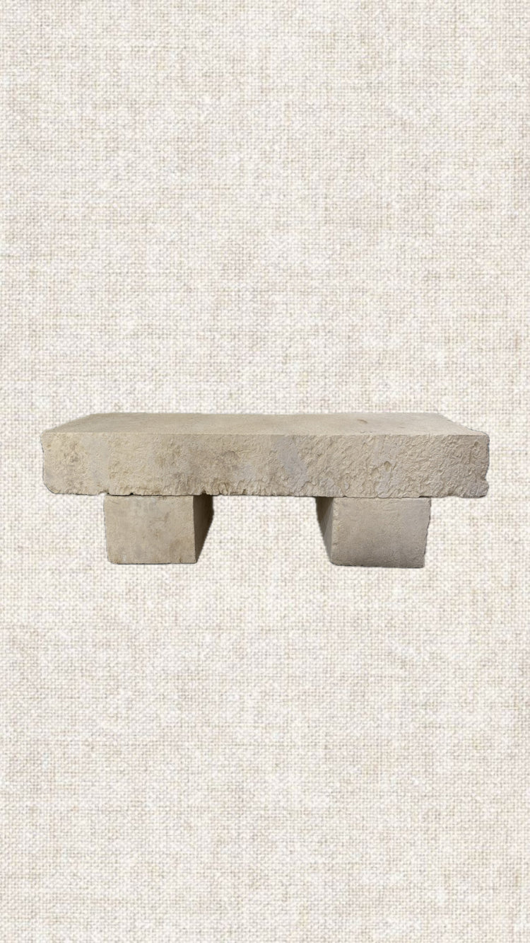 Limestone Bench