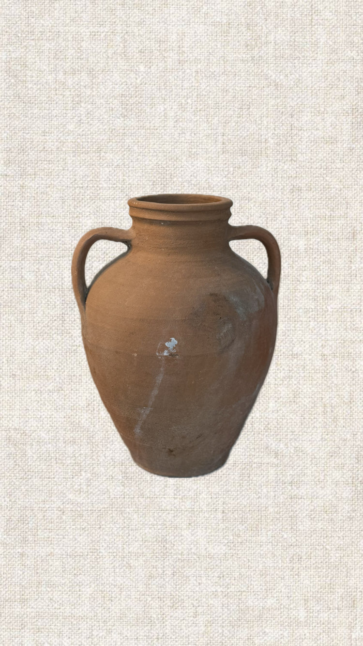 Teo Handles Terracotta Vessel T2-205
