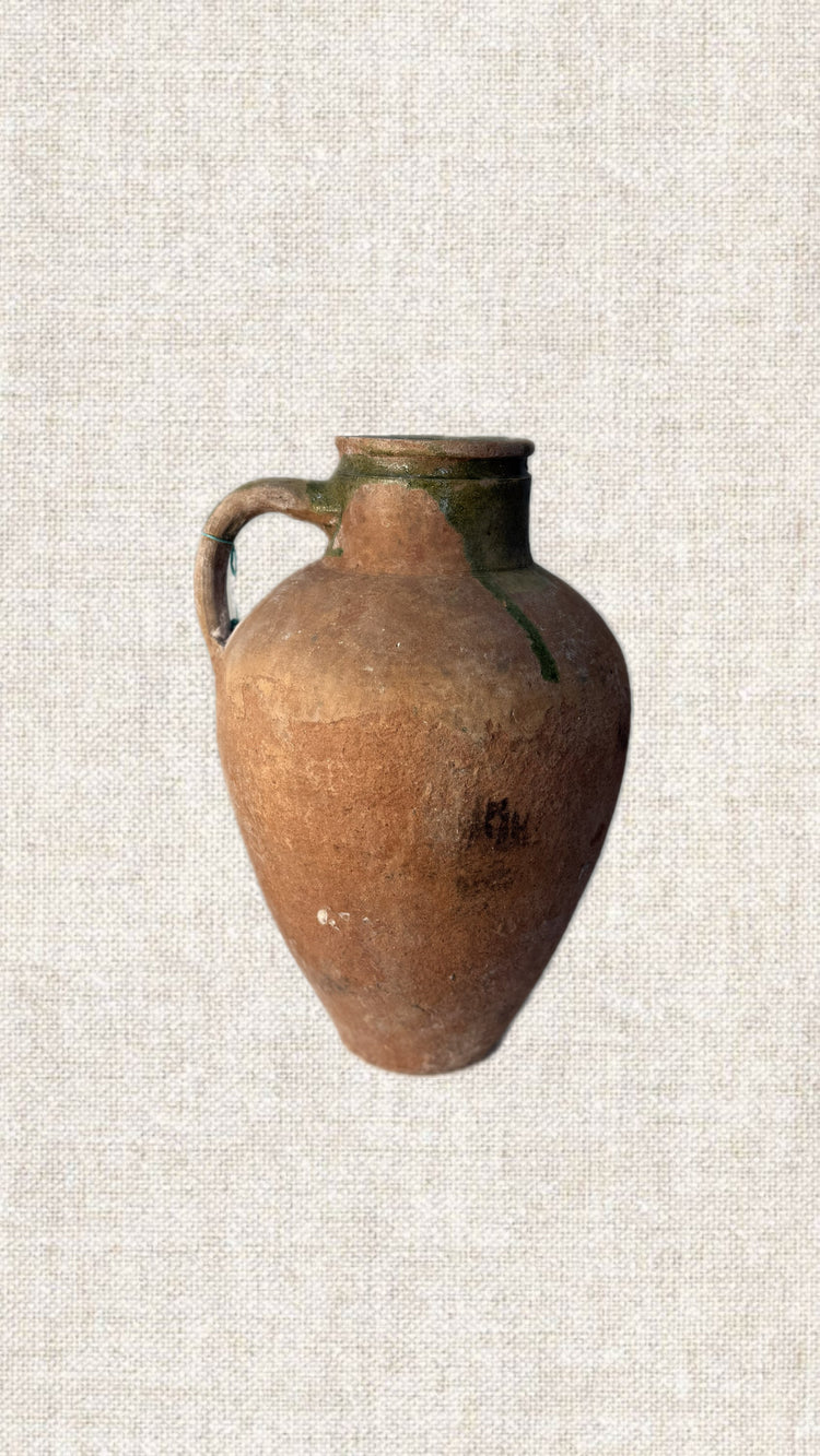 Long Standing Glazed Pot T2-97
