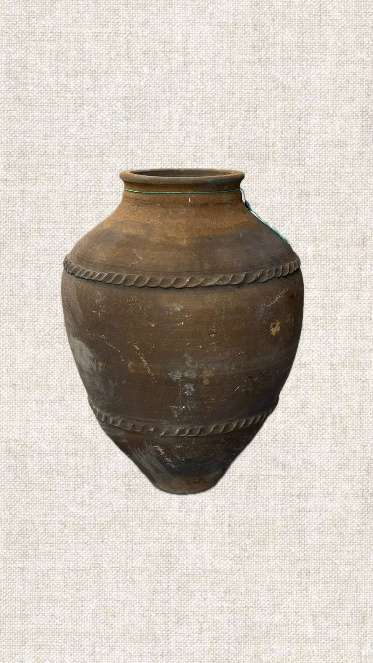 Shades of Brown Ringed Vessel T2-178