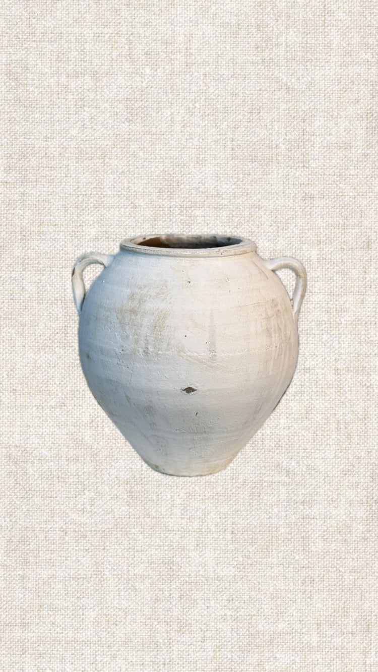 Whitewashed Rustic Pot T2-18