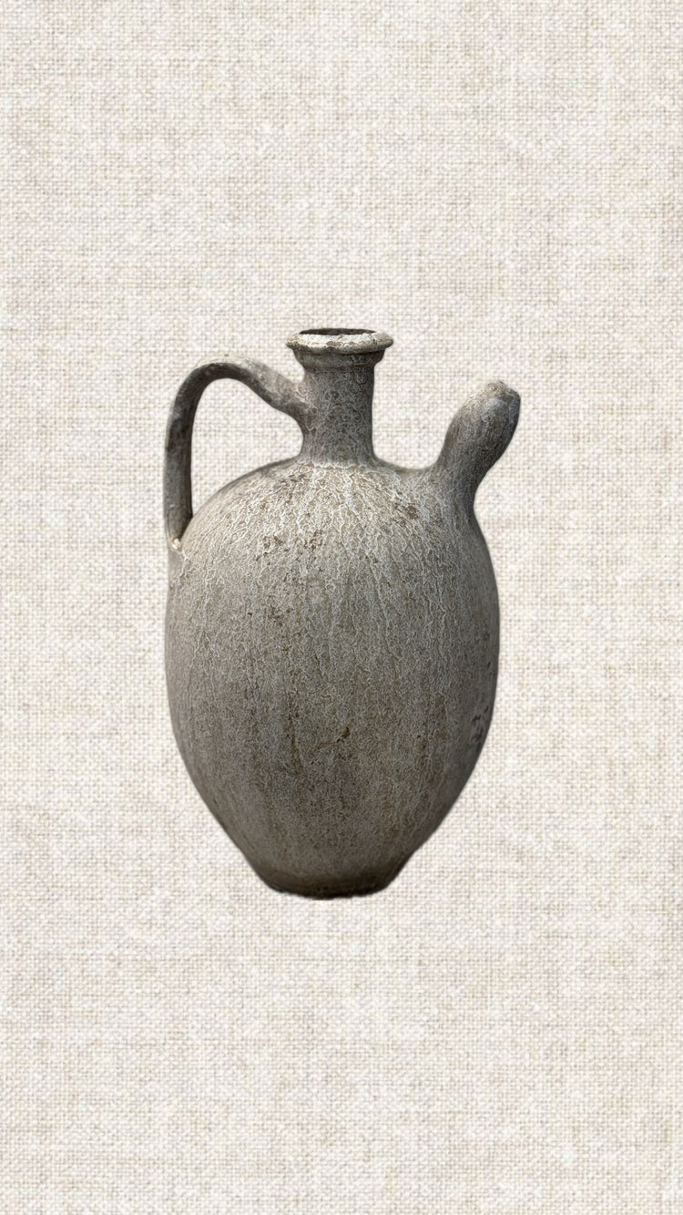 White washed Jug (Medium) T2-48