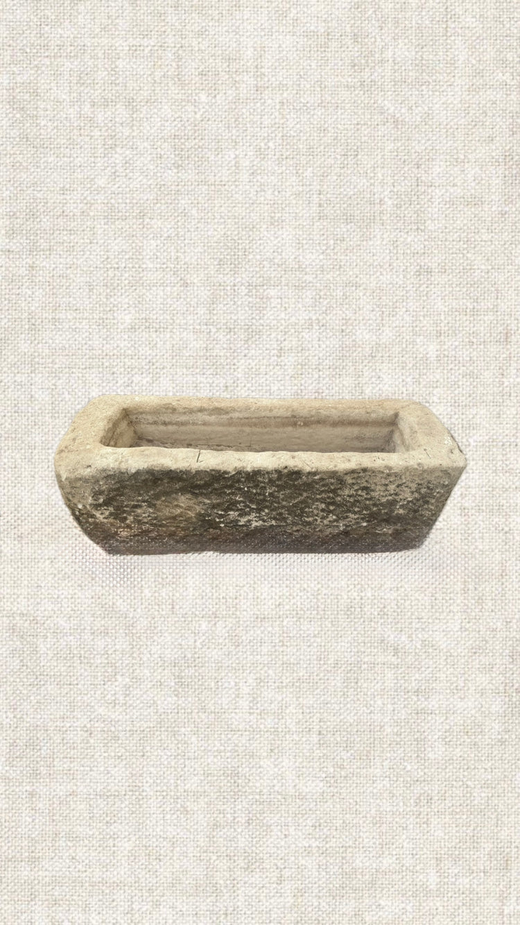 Rectangular Limestone Trough 020