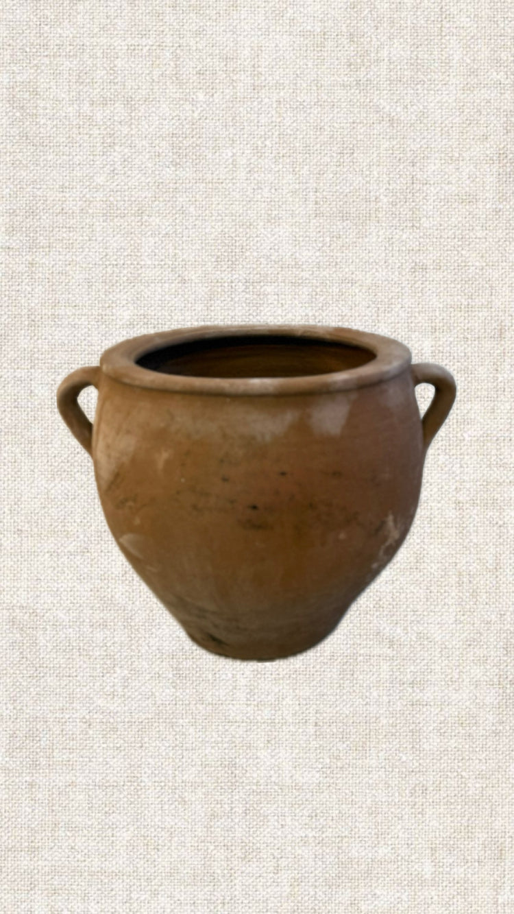 Two Handles Big Mouth Pot T2-263