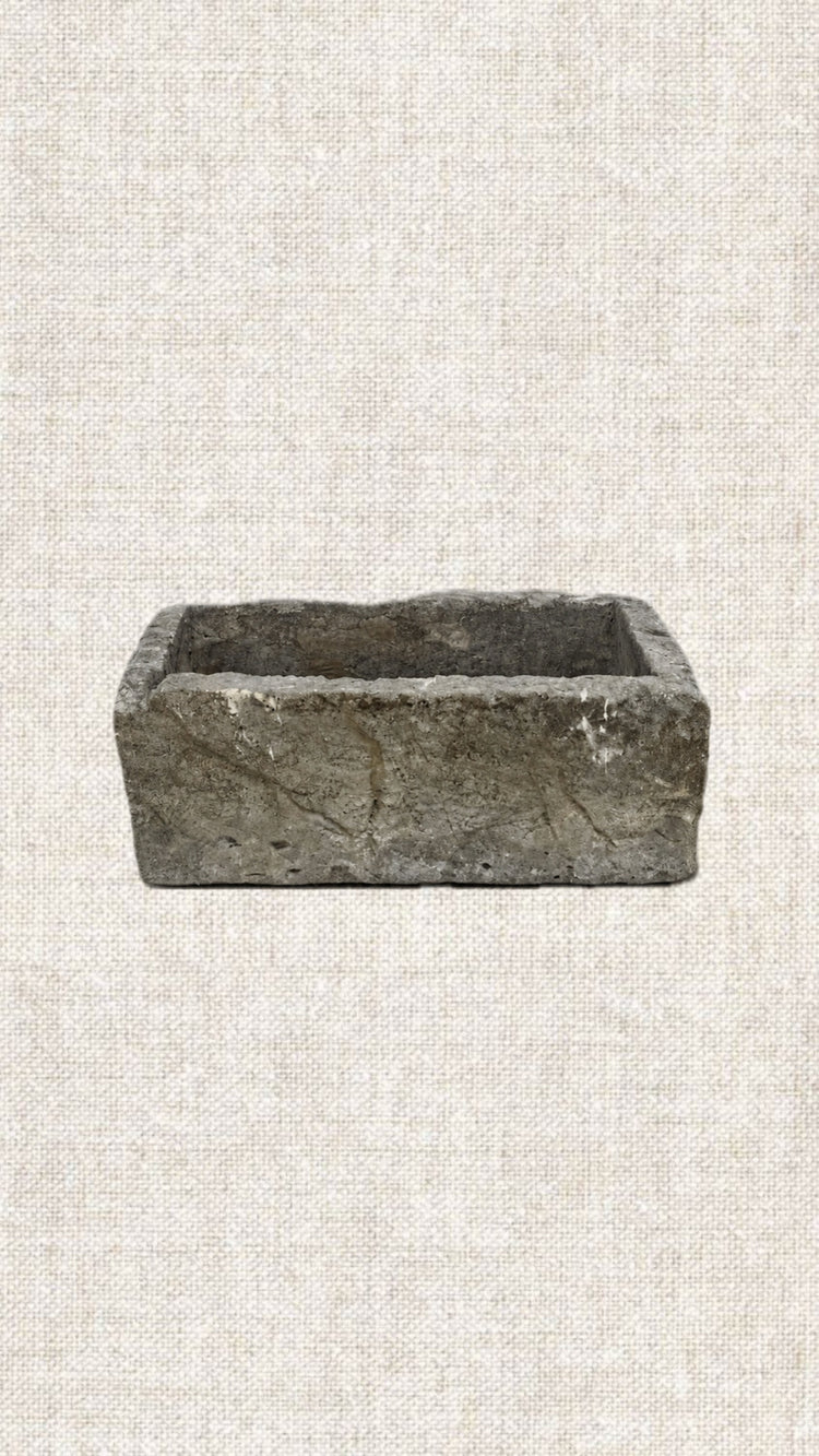 Rectangular Limestone Trough IN07-87