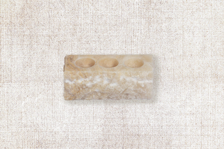 Brut Onyx Candle Holder 7