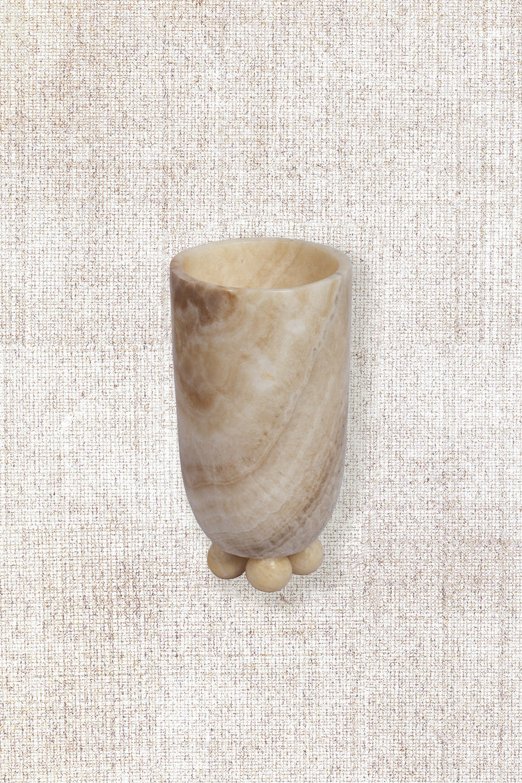 Boule Onyx Vase 46