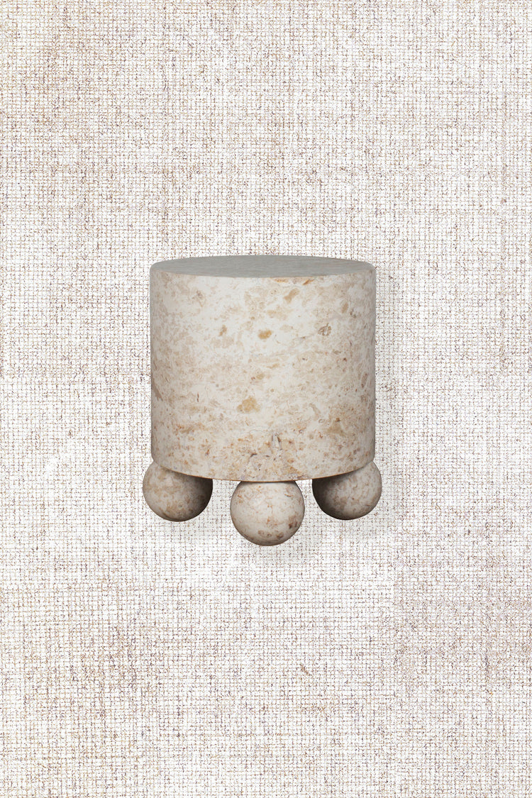 Boule Marble Side Table 58