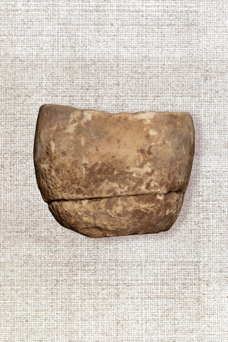 Round Limestone Trough-Planter 1002