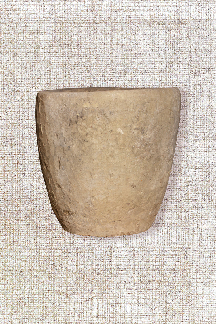 Round Limestone Trough-Planter 1036