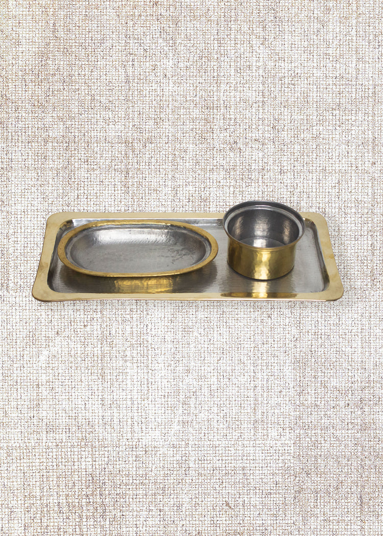 Levant Set (Copper Tray + Bowl)