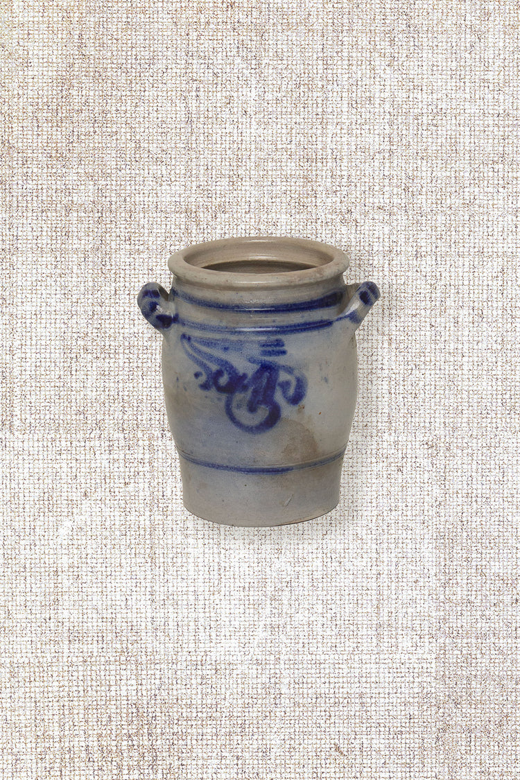20th Century Alsace Confit Pot 2 (FRANCE)
