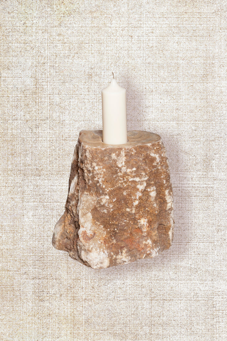 Onyx Candle Stand (The Rock) 33