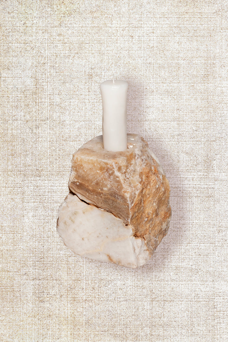 Onyx Candle Stand (The Rock) 31